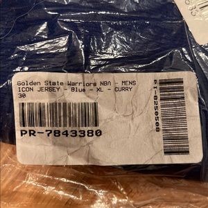NBA Golden State Warriors Steph Curry Jersey